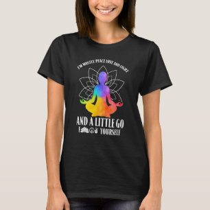 T-shirt Pose de Yoga Méditation Zen Guru Fleur de Lotus Pa