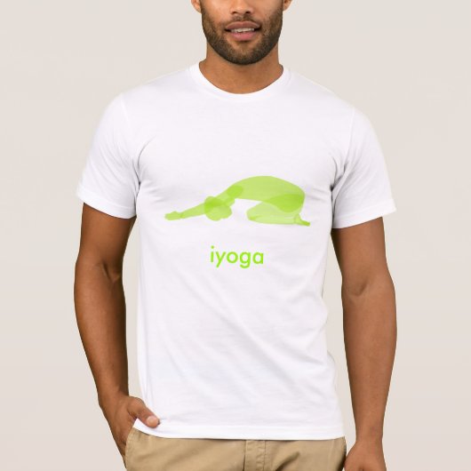 T-shirt pose de yoga, pose vers le bas (Devant)