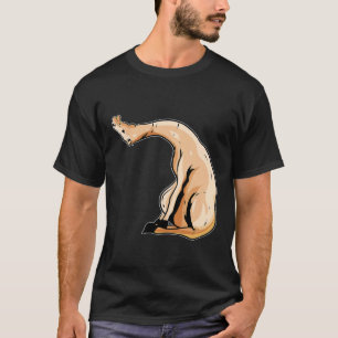 T-shirt Pose du chameau Yoga Pour exercices de yoga Médi