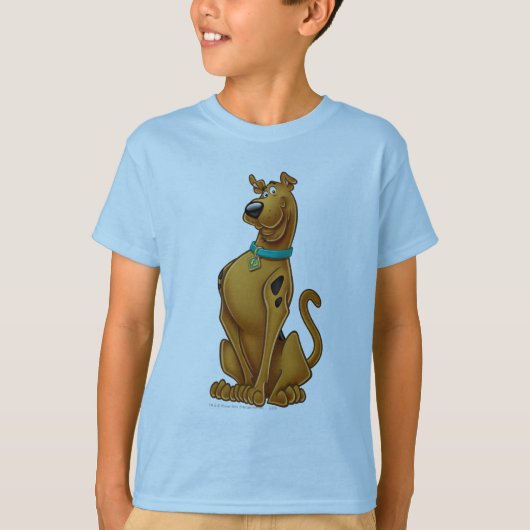 T-shirt Pose Scooby-Doo Airbrush (Devant)