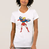 T-shirt Pose Supergirl 10 (Devant)