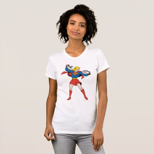 T-shirt Pose Supergirl 10 (Devant entier)