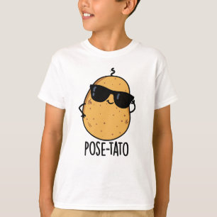 T-shirt Pose-tato Blague drôle de pomme de terre