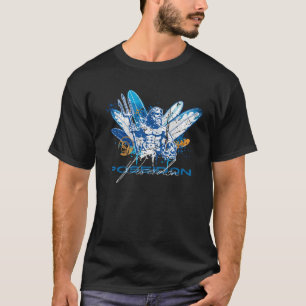 T-shirt Poseidon Neptune Sea God et Surfing Greek Myths