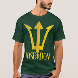 T-shirt Poseidon Trident Symbole de puissance de la Grèce 