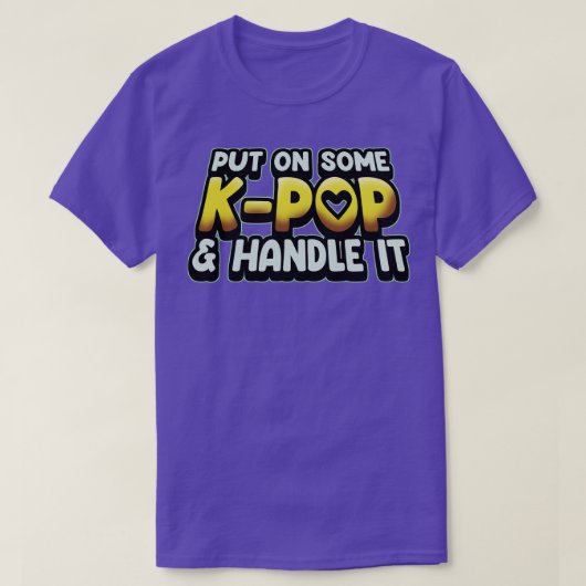 T-shirt Poser Sur Un KAnd Handle 1 (Design devant)