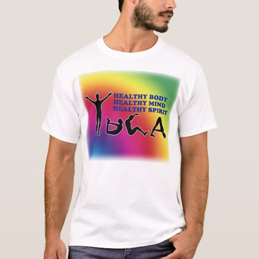 T-shirt Poses 1 de yoga (Devant)