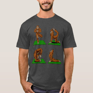 T-shirt Poses de yoga