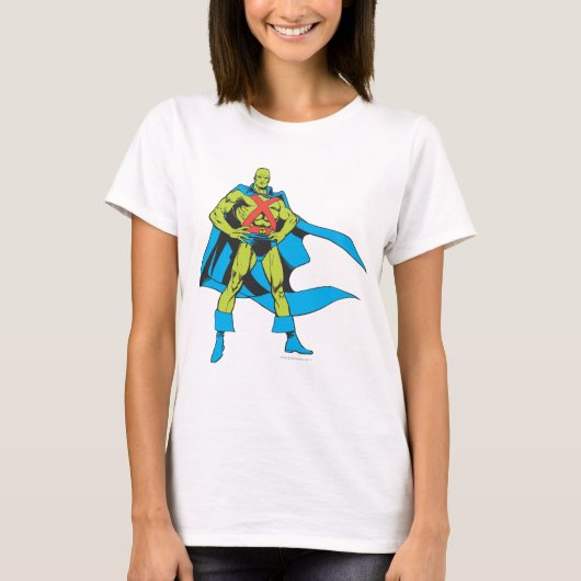 T-shirt Poses Martian Manhunter (Devant)