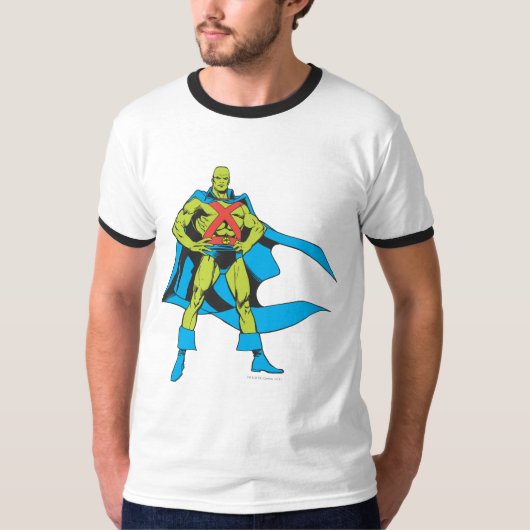 T-shirt Poses Martian Manhunter (Devant)