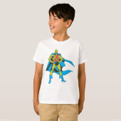 T-shirt Poses Martian Manhunter (Devant entier)