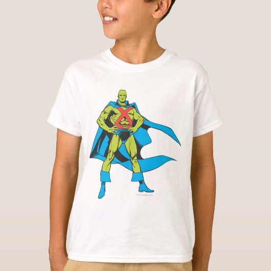 T-shirt Poses Martian Manhunter (Devant)