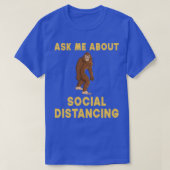 T-shirt Posez-Moi Des Questions Sur La Distance Sociale (Design devant)
