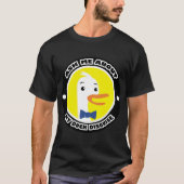 T-shirt Posez-Moi Des Questions Sur Mon Duck Disguise. (Devant)