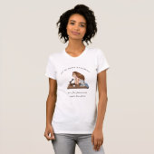 T-shirt Posez-moi des questions sur mon Podcast | Monogram (Devant entier)