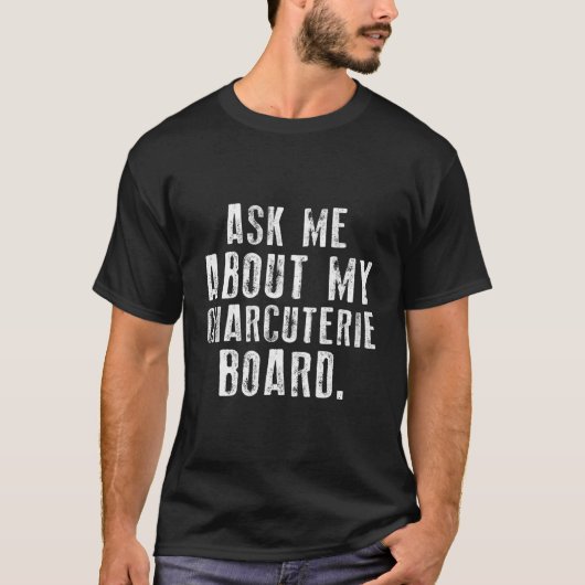 T-shirt Posez-moi la question à propos de ma Commission de (Devant)