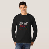 T-shirt Posez-moi la question sur les déclarations immobil (Devant entier)