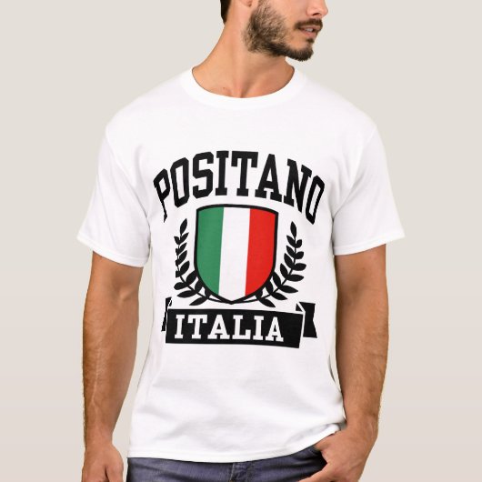 T-shirt Positano Italia (Devant)