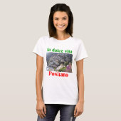T-shirt Positano Italie (Devant entier)