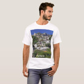 T-shirt Positano sur la montagne (Devant entier)
