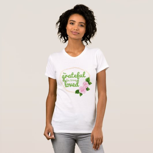 T-shirt positif good vibes citations pour acceptation de s (Devant entier)
