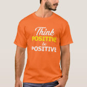 T-shirt positif inspirant (Devant)