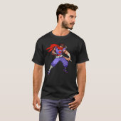 T-shirt Position Strider Hiryu ami MvC2 (Devant entier)
