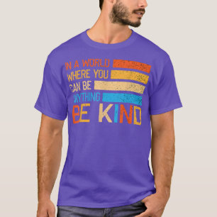 T-shirt Positive Be Kind Motivation Inspiration Yoga Kindn