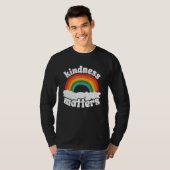 T-shirt Positive Sped Teacher Anti Bullying Rainbow Kindne (Devant entier)