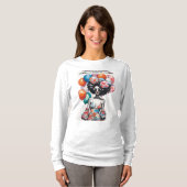 T-shirt Positivité À L'Extérieur - Drôle (Devant entier)