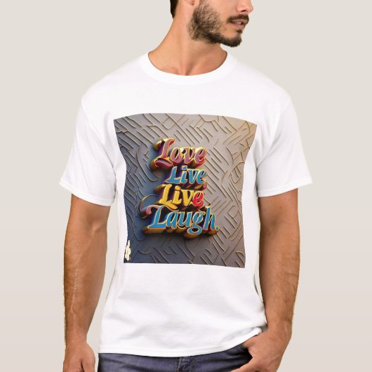 T-shirt "Positivité éternelle" (Devant)