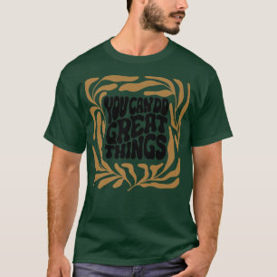 T-shirt Positivité Vivre Hommes Femmes Nouveauté Vêtements