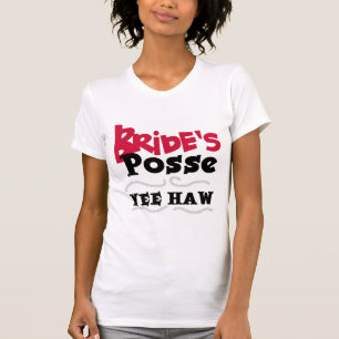 T-shirt Posse de la mariée
