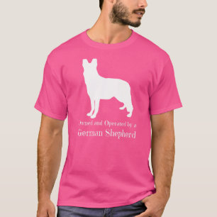 T-shirt Possédé et exploité par un D Alsacien Berger Allem