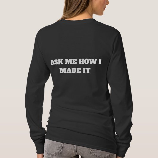 T-SHIRT POSSIBILITÉS (Dos)