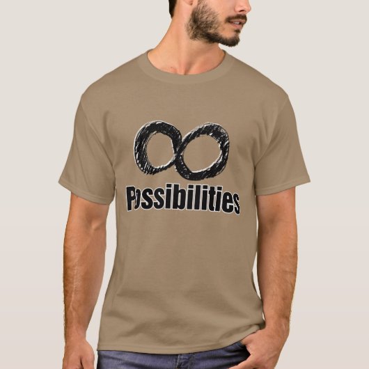 T-shirt possibilités infinies (Devant)