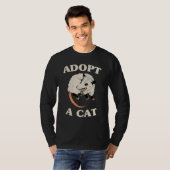 T-shirt Possum Adopt A Cat Cute Opossums Team Trash Vibes (Devant entier)