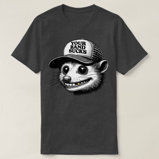 T-shirt Possum de sucs (Design devant)