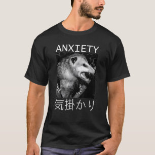 T-shirt Possum japonais Possum Japon Texte Opossum