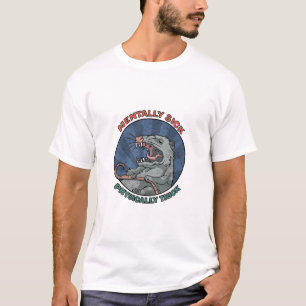 T-shirt Possum - Maladie mental Physique Épais