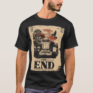 T-shirt Post Apocalyptique Jeu - Cimetière Horreur
