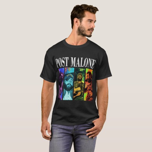 T-shirt Post Malone Spectrum Tee (Devant entier)