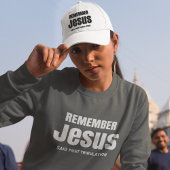 T-shirt Post Tribulation Jésus Message, Se souvenir de Mat