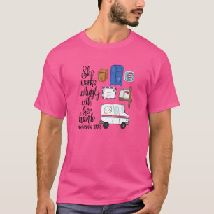 T-shirt Postal Worker Mail Lady Proverb 3113 Elle Travaill
