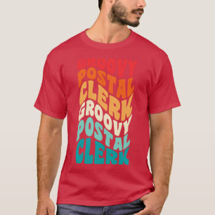 T-shirt Poste commis Vintage Rétro 60s les années 70 80s V