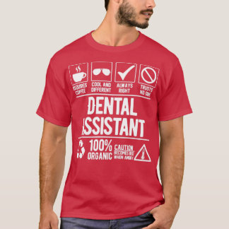 T-shirt Poste d'assistant dentaire