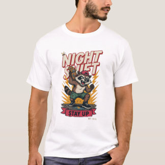 T-shirt poste de nuit