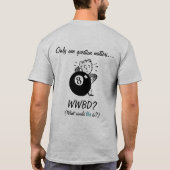 T-shirt Poste de nuit d'ISRP 2007, examen de qualité, (Dos)