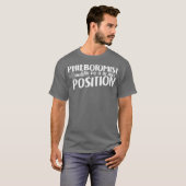 T-shirt Poste de Phlebotomiste Technicien en phlébotomie (Devant entier)