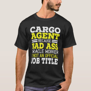 T-shirt Poste de travail d'entreposage de l'agent de fret